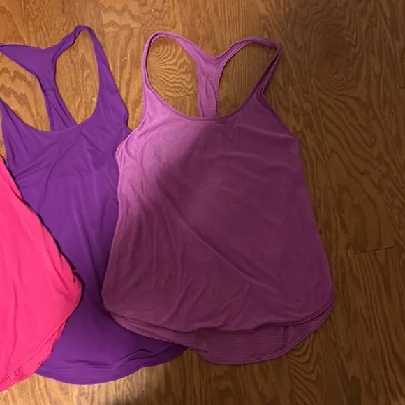lululemon athletica Tank Tops - Navy, Pink, Purple, Lavender - Picture 3 of 4